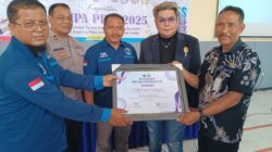 Aliansi Wartawan Online Sidoarjo (AWOS) sukses gelar Sosialisasi Anti-Hoaks dengan tagline Jumpa Pers 2025 bertema "Klik Cerdas Tanpa Bias