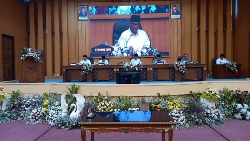 Paripurna Penyampaian Rekomendasi DPRD Kab.Malang Terhadap Laporan Keterangan Pertanggung Jawaban Bupati Malang Tahun 2023